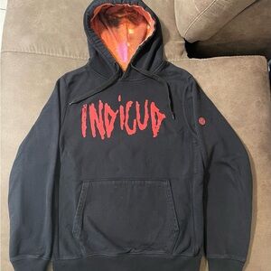 Kid Cudi Indicud Hoodie Black M Pullover 2013 Rare